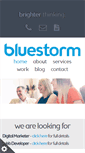 Mobile Screenshot of bluestormdesign.co.uk